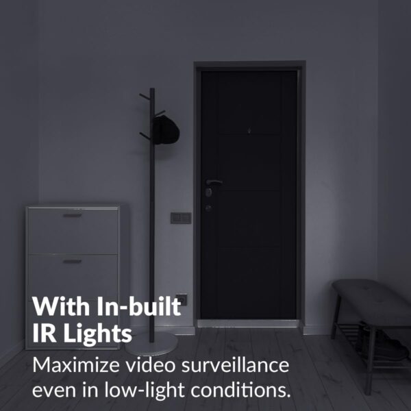 CP PLUS 2MP Smart Wi-Fi CCTV Camera | 360° Pan Tilt | Motion Alert | Night Vision | SD Card (128GB) | Alexa & Google Support | IR Distance 10mtr | CP-E25A - Image 7