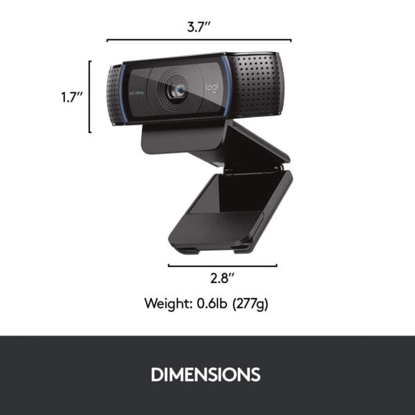 Logitech C920 HD Pro Webcam - 1080p, Full HD Streaming Camera - Image 7