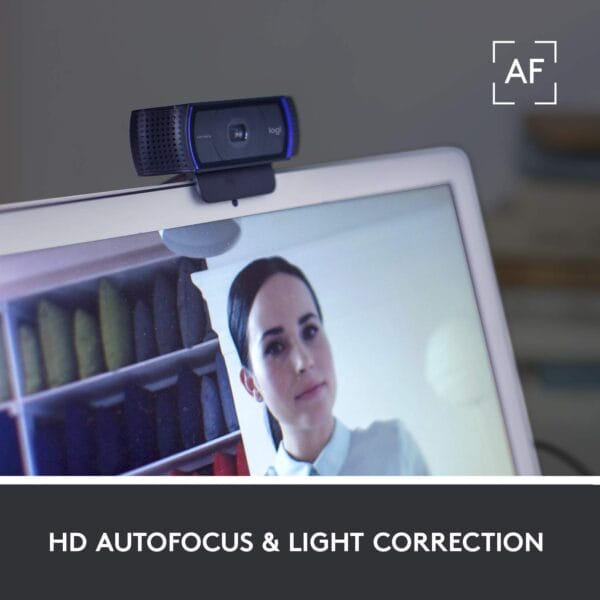 Logitech C920 HD Pro Webcam - 1080p, Full HD Streaming Camera - Image 3
