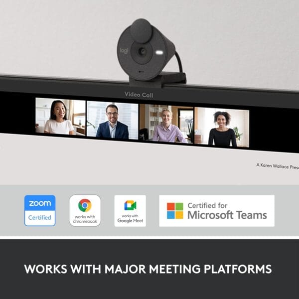 Logitech Brio 300 Full HD Webcam - Image 7