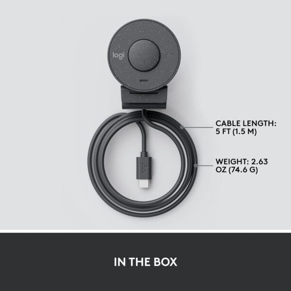 Logitech Brio 300 Full HD Webcam - Image 9