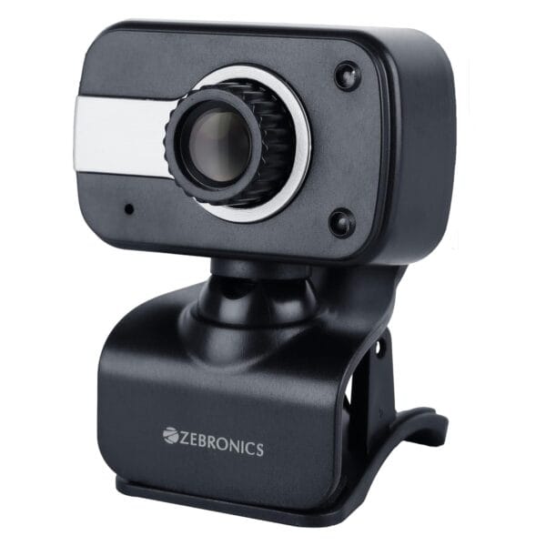 Zebronics Zeb-Crystal Clear Web Camera with Microphone, Night Vision (Black) - Image 3