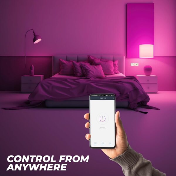 Zebronics ZEB-SP110: Smart Wi-Fi Plug with Google Assistant & Alexa Support, 10A Capacity & Scheduled Control App - Image 6