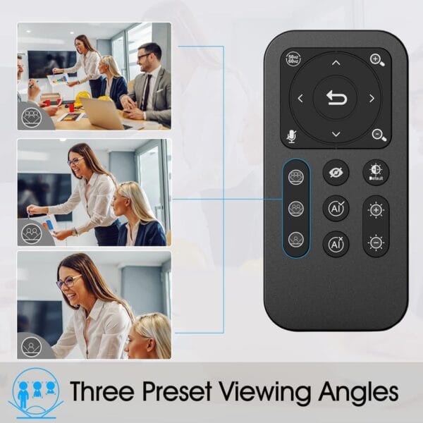 Angetube 4K AI Webcam: AI-Tracking Camera with Dual AI Noise-Cancelling Microphones - Image 6